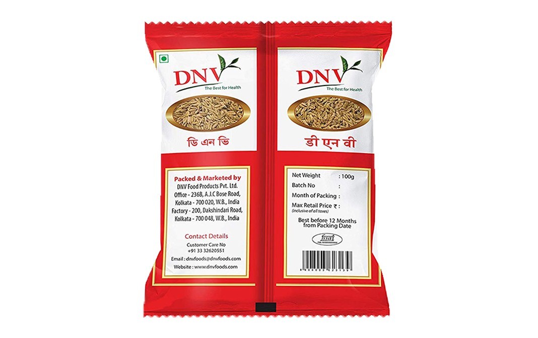 DNV Jeera    Pack  100 grams